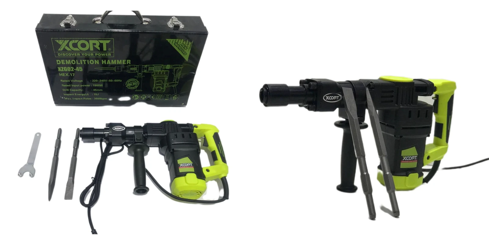 هیلتی یا کمپرسور تک کاره تخریب 8 کیلوگرم ایکس کورت مدل xzj02-45