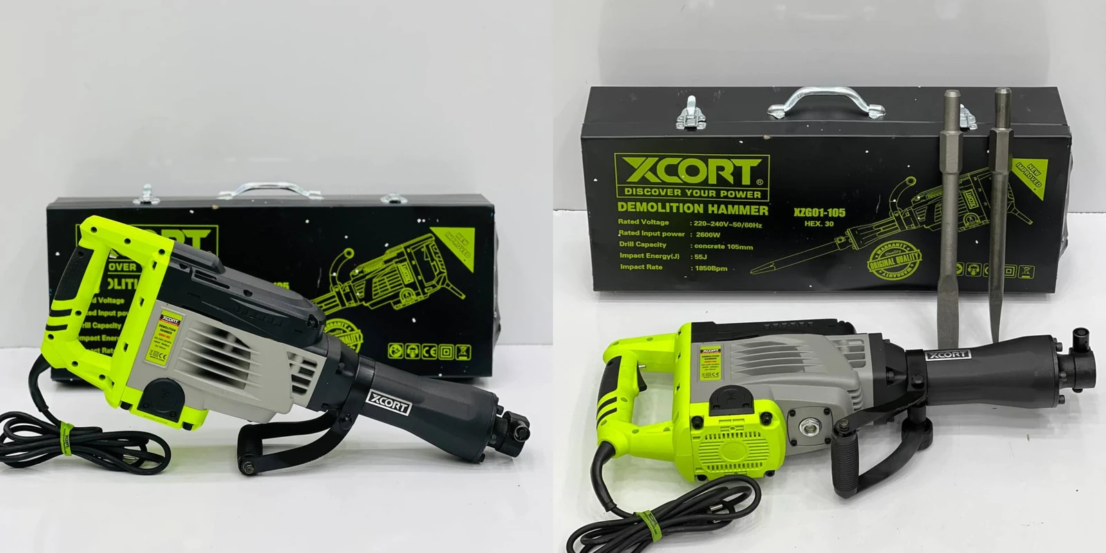 هیلتی/ کمپرسور تخریب تک کاره 22 کیلوگرم ایکس کورت مدل xzj01-105