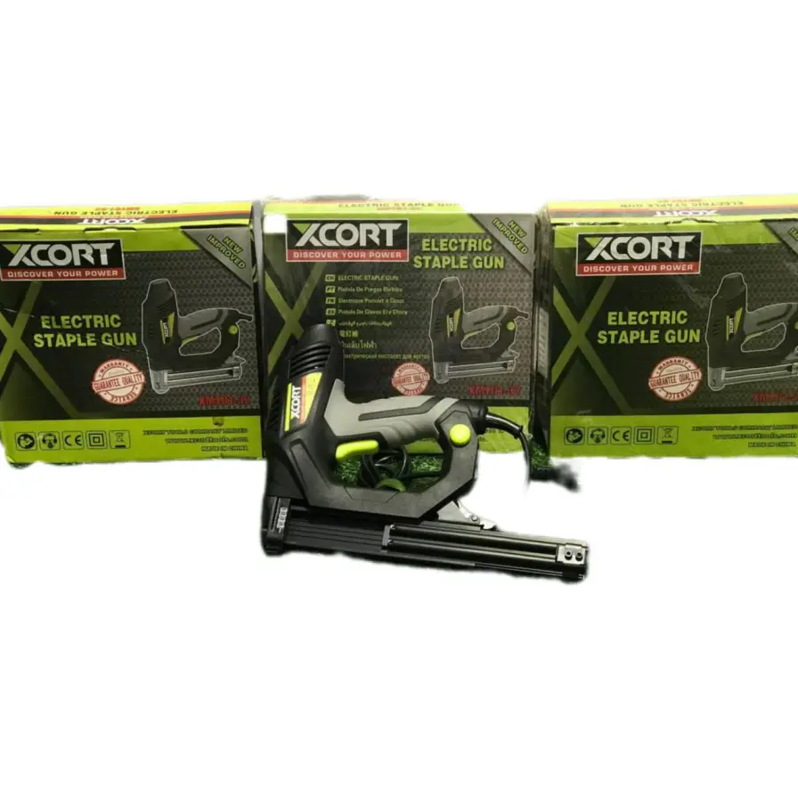 میخ کوب و منگنه کوب دوکاره برقی ایکس کورت مدل xmt01-32