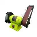 سنباده میزی برقی یک طرف سنگ و یک طرف نوار ایکس کورت مدل XSE02-150/50