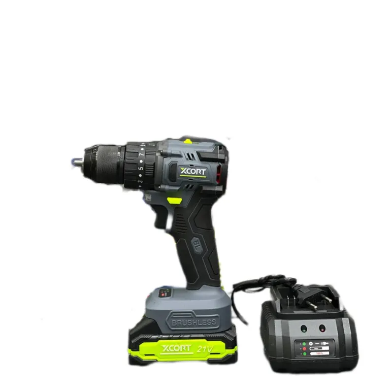 دریل شارژی سه حالته تک باتری براشلس صنعتی ایکس کورت مدل xdc09-1070t