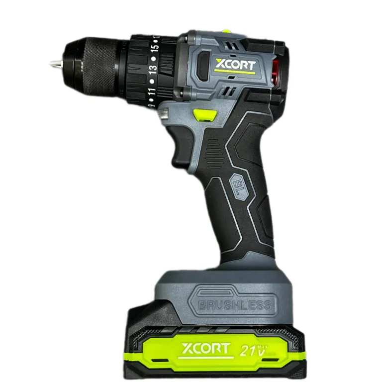 دریل شارژی سه حالته تک باتری براشلس صنعتی ایکس کورت مدل xdc09-1070t