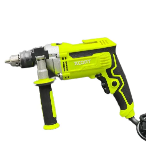 دریل گیربکس دوحالته چکش و دریل ایکس کورت مدل XZJ12-13C