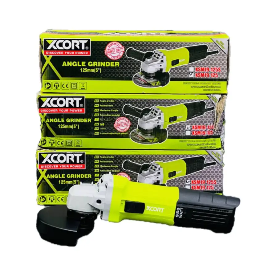 مینی فرز دیمر دار دسته کوتاه صنعتی ۹۵۰ وات ایکس کورت مدل xsm19-125s
