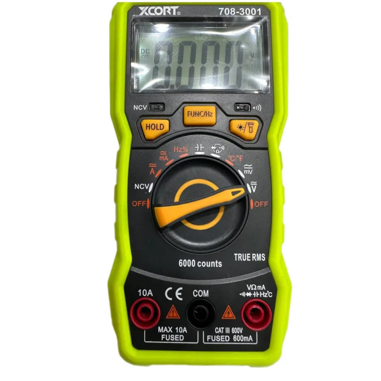 اهم متر و ولت متر و آمپر سنج، مولتی متر دیجیتالی صنعتی ایکس کورت مدل 708-3001