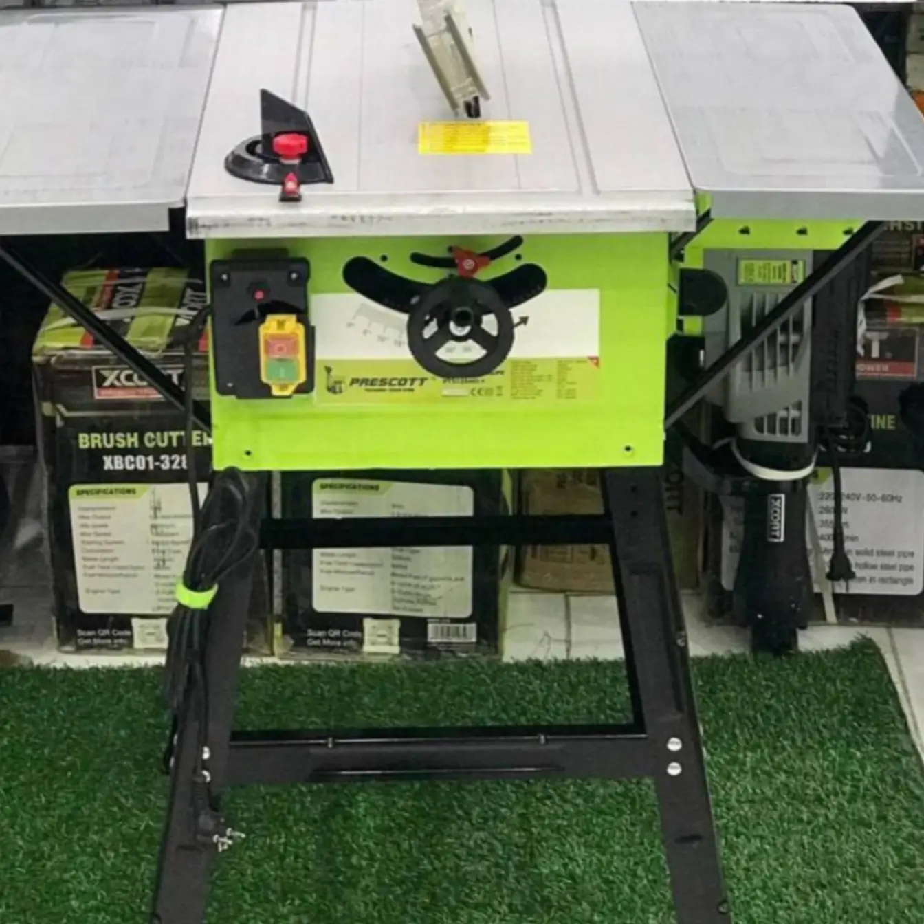 اره میزی پایه دار بزرگ پرسکوت فارسی بر