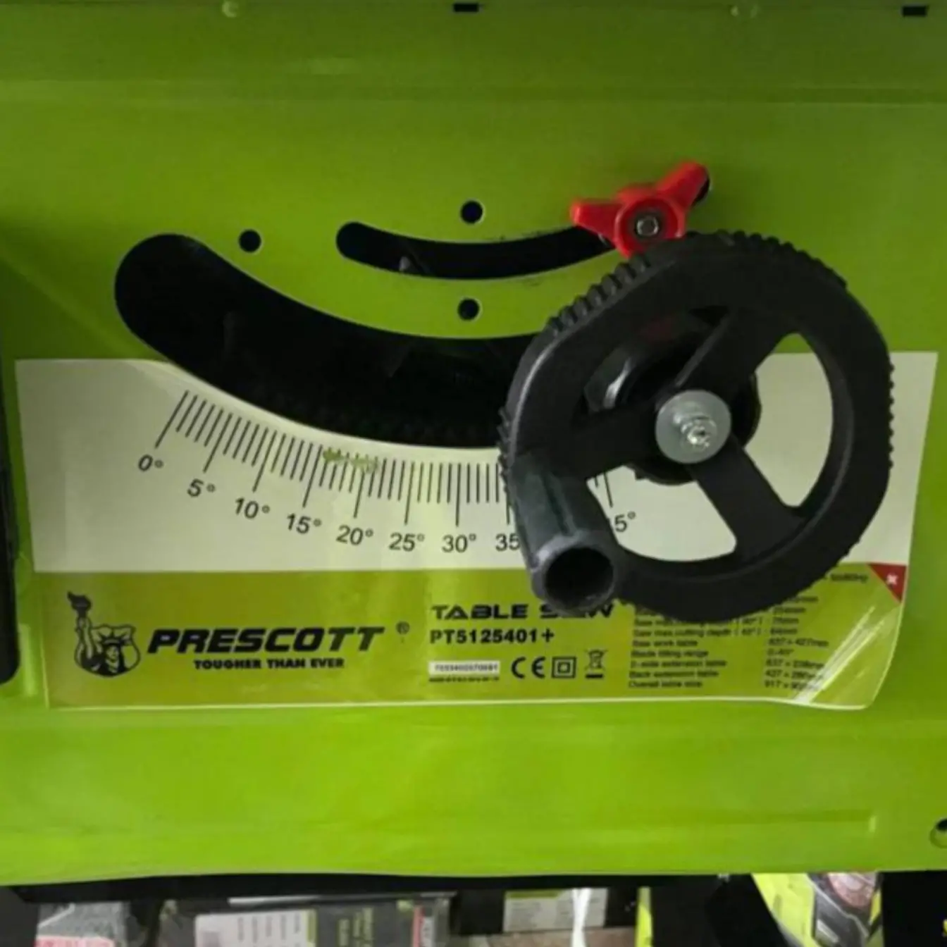 اره میزی پایه دار بزرگ پرسکوت فارسی بر