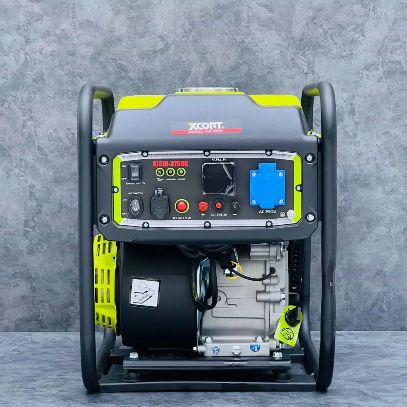 موتور برق 3700 وات صدا نرمال ایکس کورت مدل XIGOI-3700k