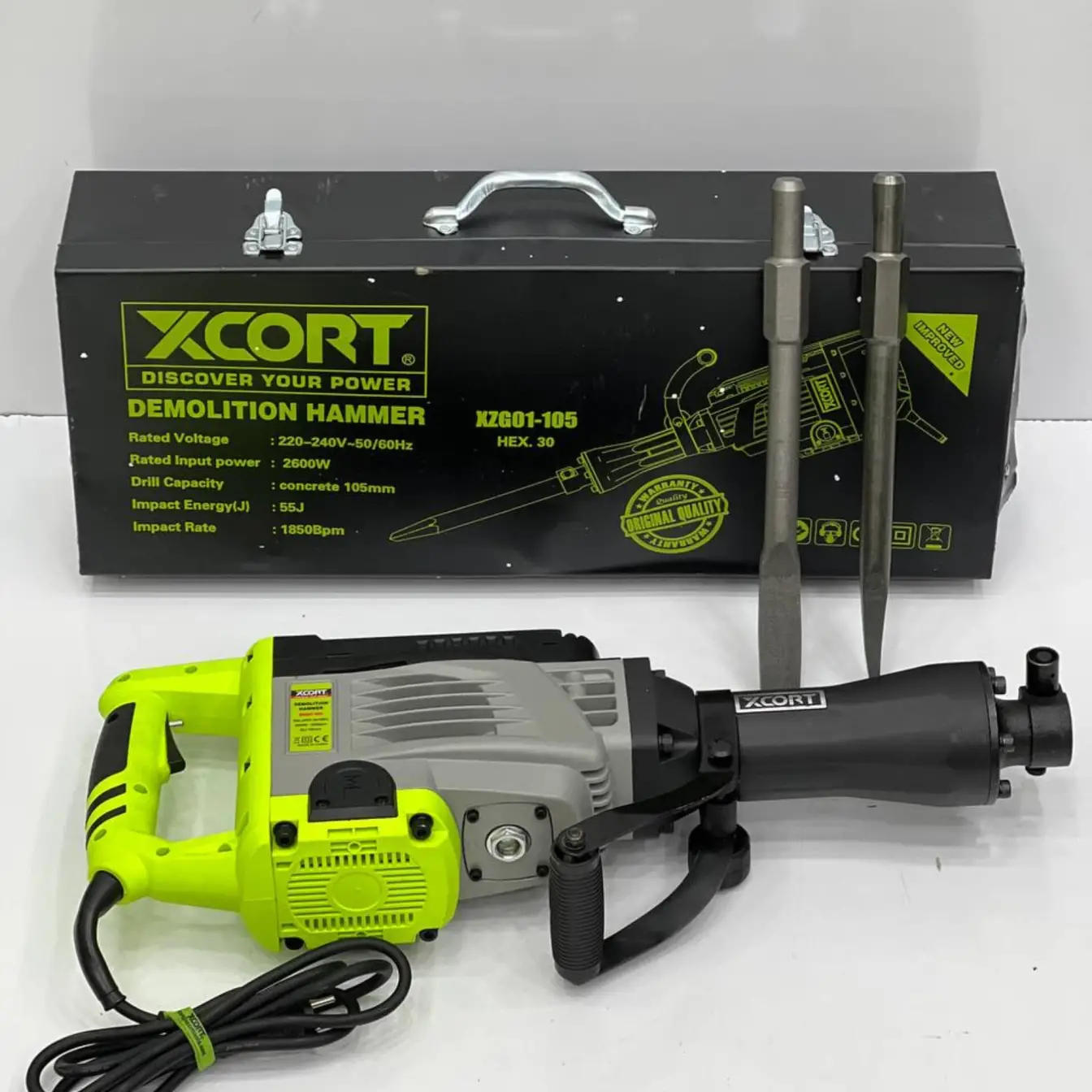 هیلتی/ کمپرسور تخریب تک کاره 22 کیلوگرم ایکس کورت مدل xzj01-105