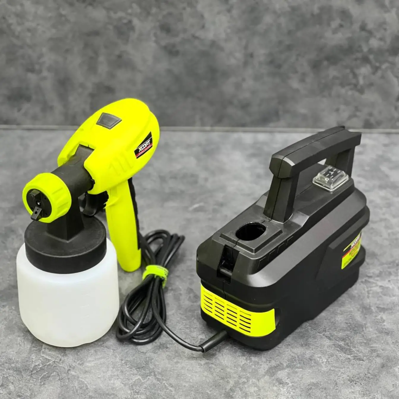 رنگ پاش برقی صنعتی 2/6 میلی‌متر ایکس کورت مدل xqp04-550