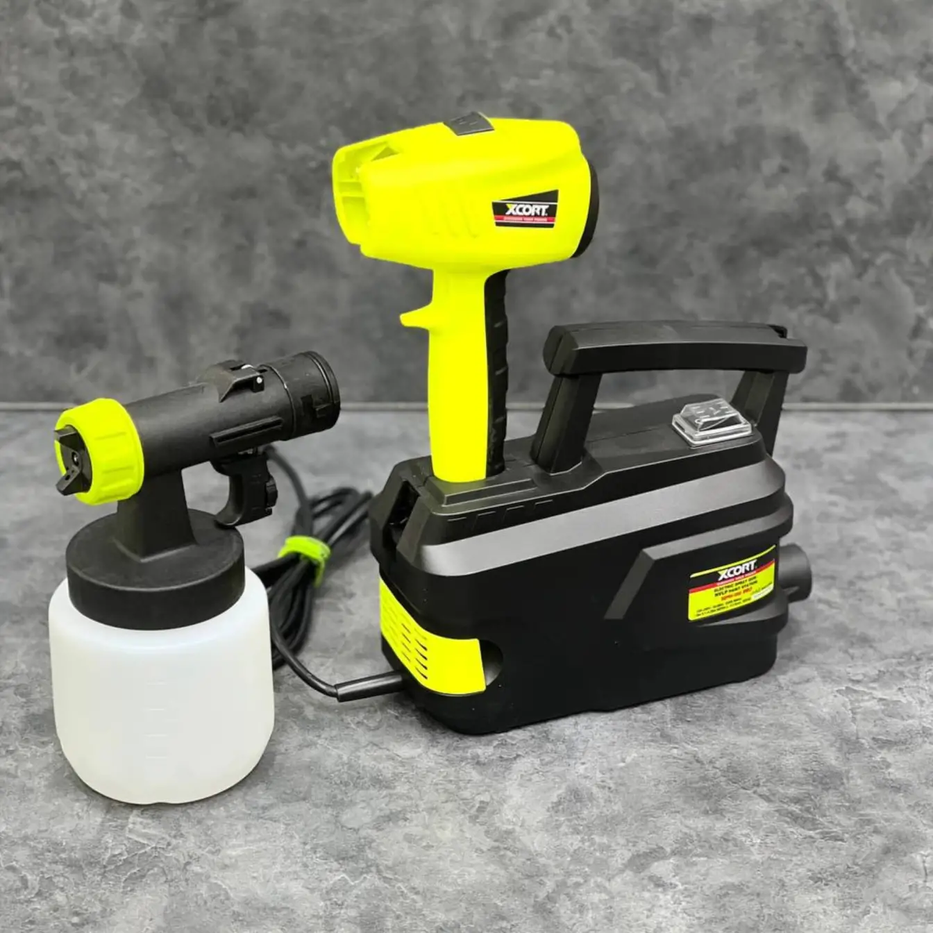 رنگ پاش برقی صنعتی 2/6 میلی‌متر ایکس کورت مدل xqp04-550