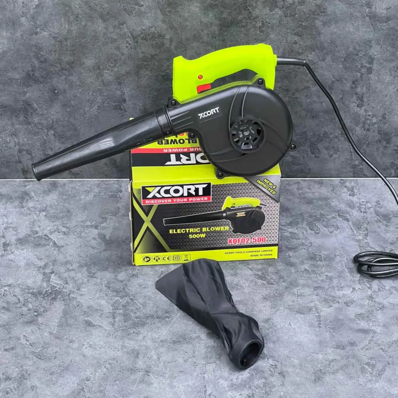 بلوور دمنده باد برقی 500 وات ایکس کورت مدل xqf02-500