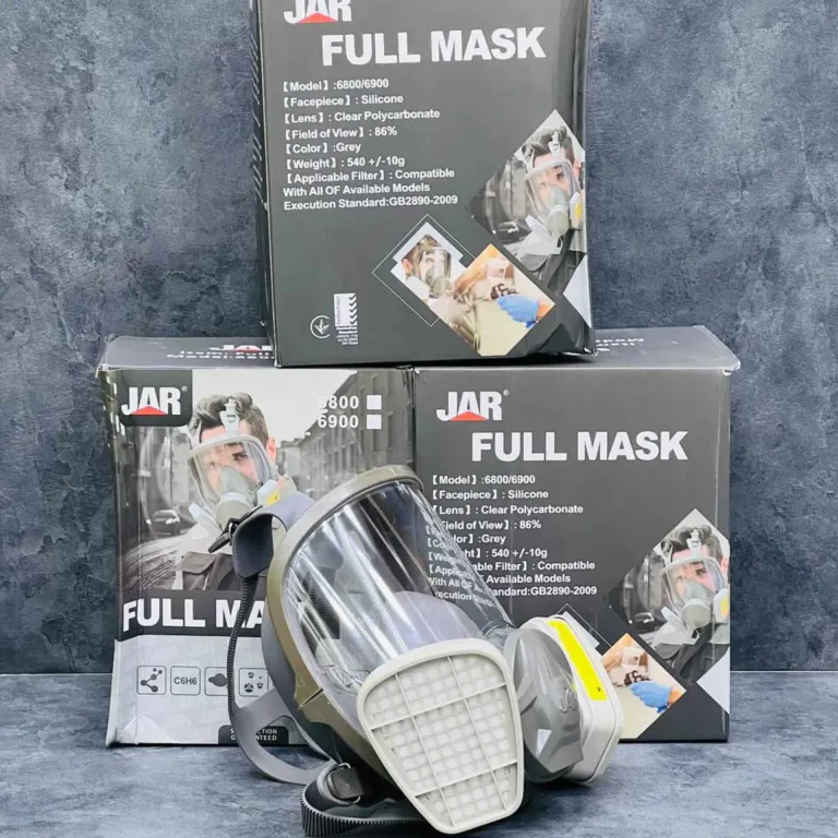 ماسک تمام صورت فیلتردار سم پاشی برند اصلی JAR مدل 6800/6900
