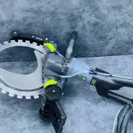 دژ بر/شیار زن برقی براشلس صنعتی ایکس کورت مدل xJG01-410BL