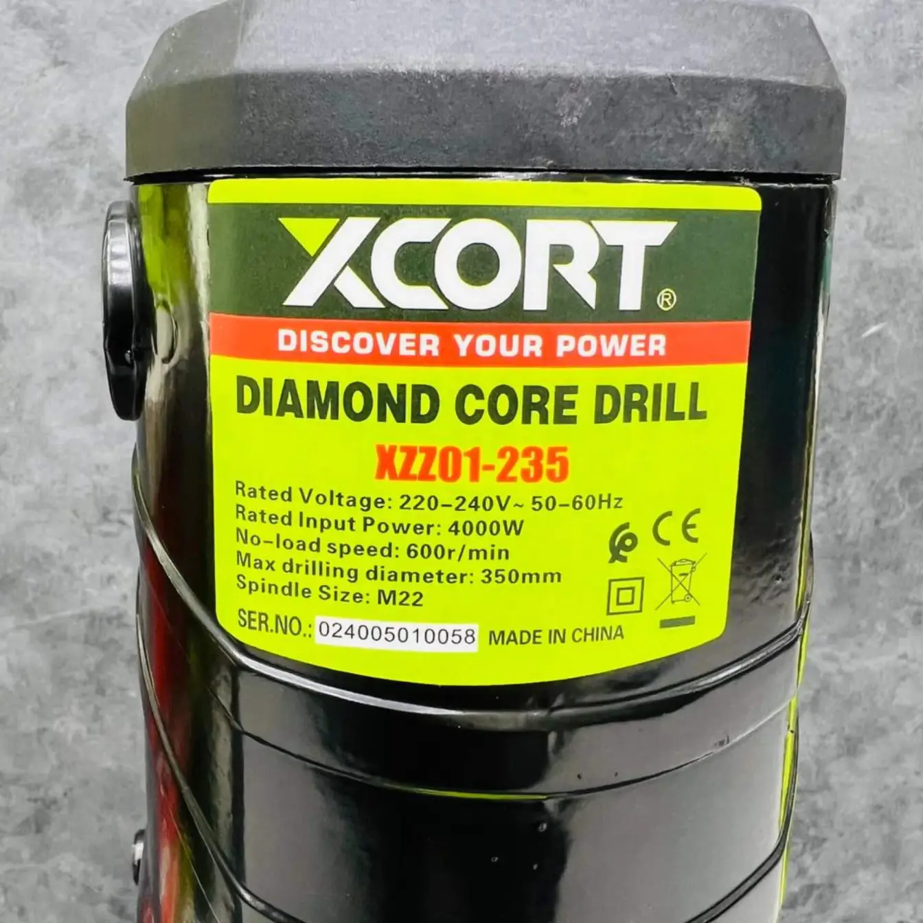 دریل کرگیر ستونی پایه‌دار صنعتی ایکس کورت مدل XZZ01-235
