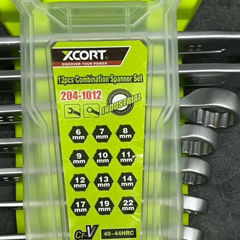 ست آچار یک سر رینگ 12 پارچه ایکس کورت مدل1012-204