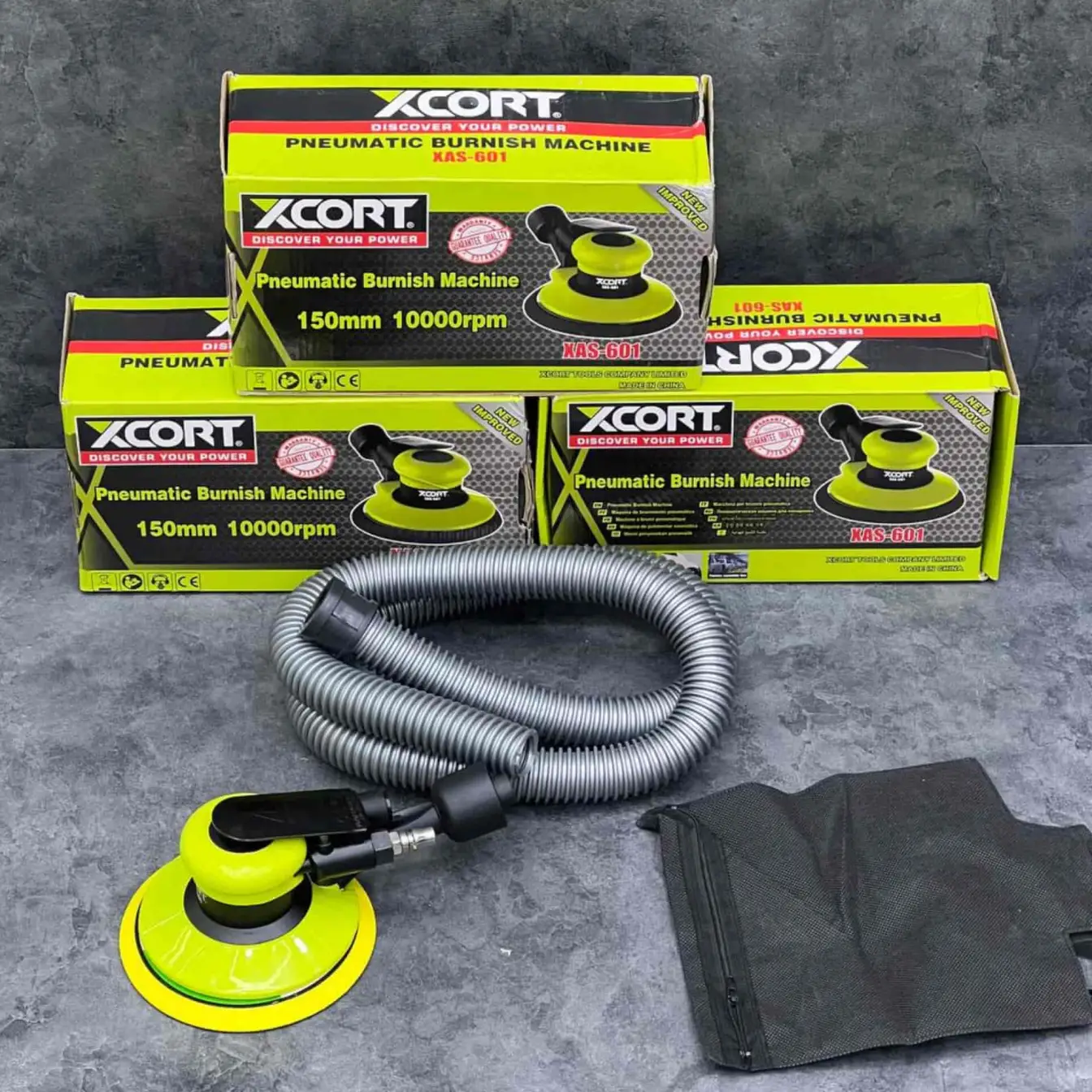 سنباده بادی کیسه دار ایکس کورت مدل XAS-601