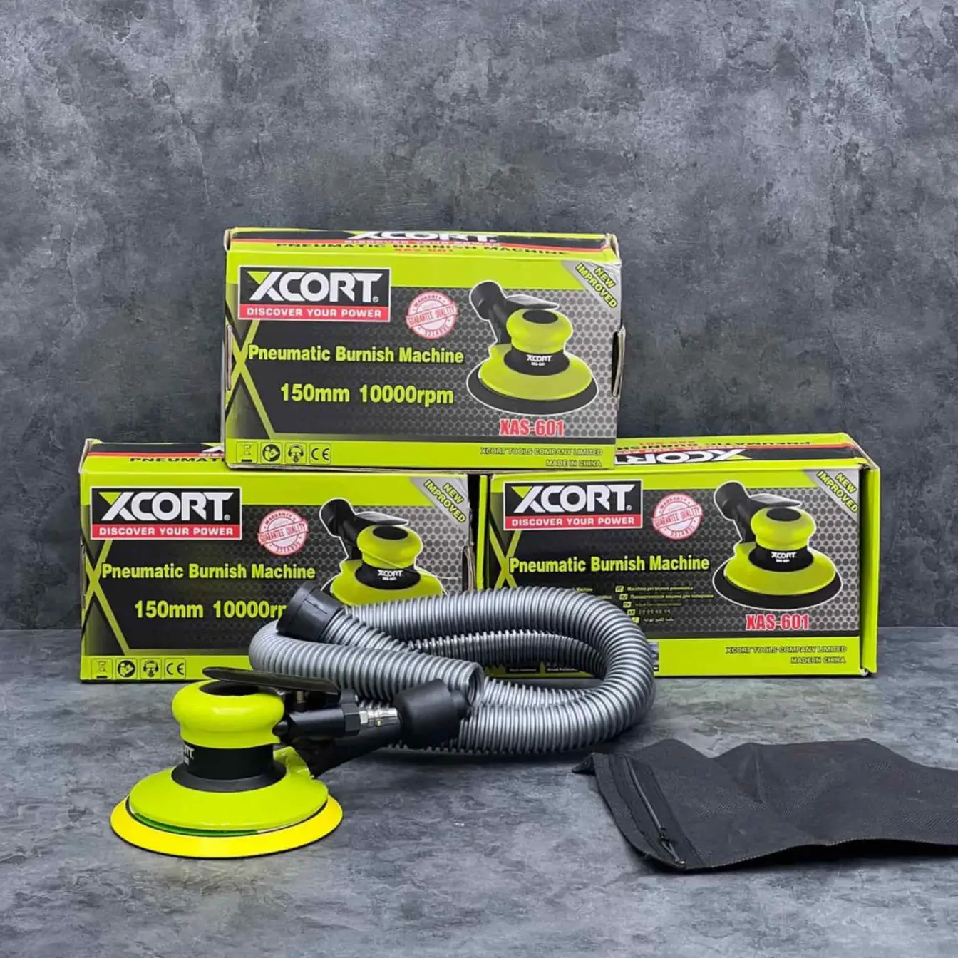 سنباده بادی کیسه دار ایکس کورت مدل XAS-601