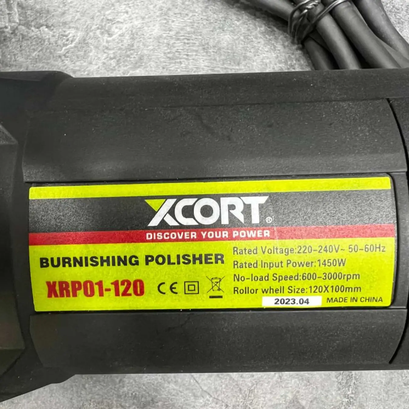 سنباده غلتکی دیمردار برقی ایکس کورت مدل XRP01-120