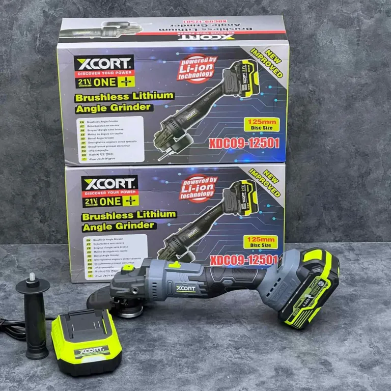 مینی فرز شارژی 125 میلی‌متری ایکس کورت مدل XDC09-12501