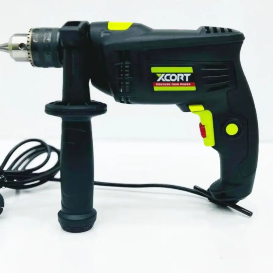 دریل برقی دوکاری چکش و دریل ایکس کورت مدل XZJ02-13