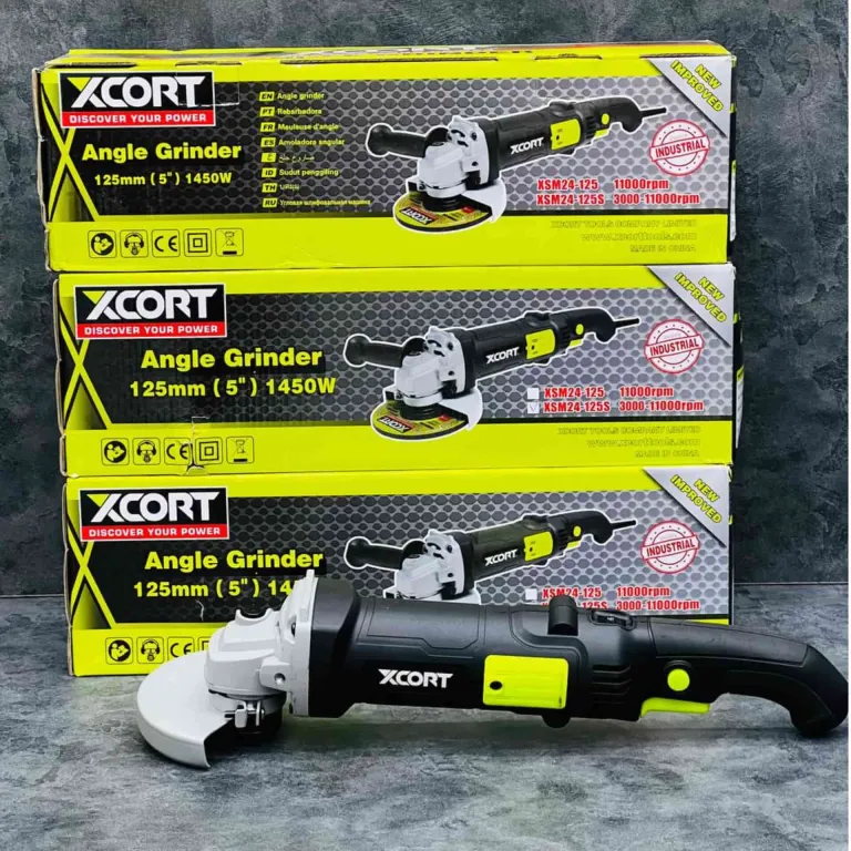 مینی فرز دیمردار دسته بلند 1450 وات ایکس کورت مدل xsm24-125s