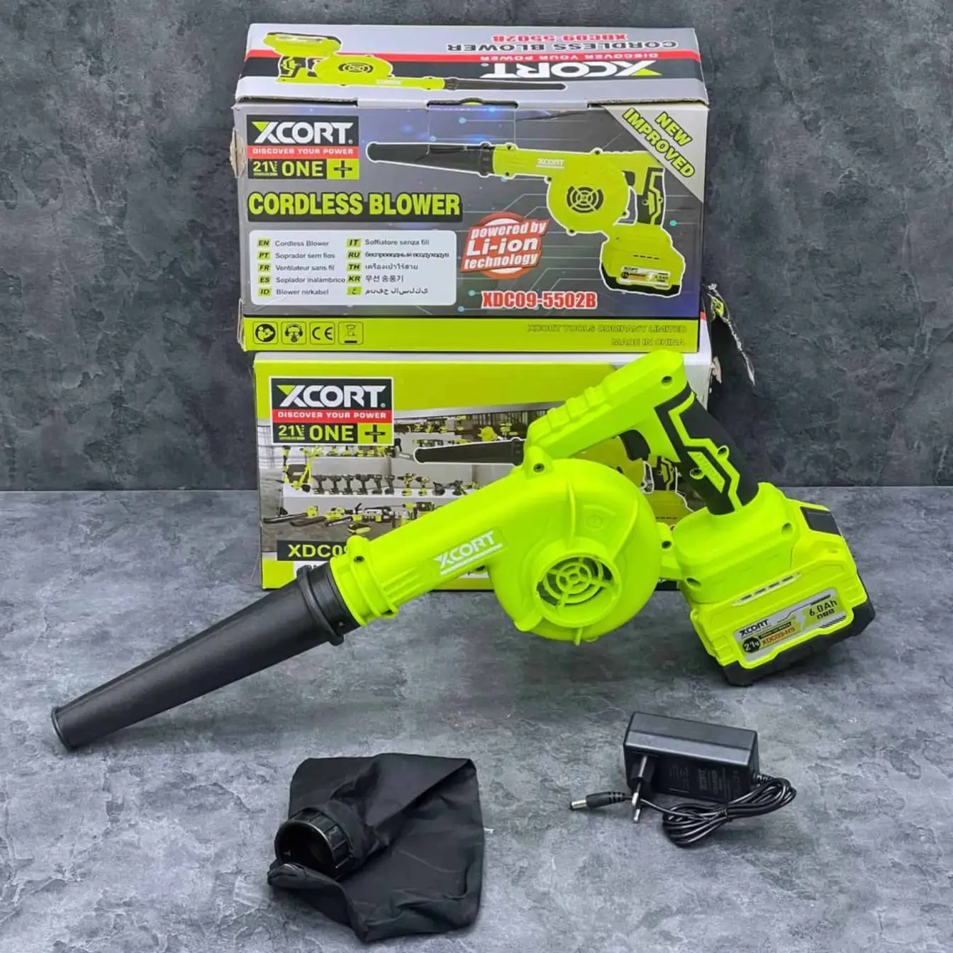 بلوور دمنده باد شارژی ایکس کورت مدل XDG09_5502B