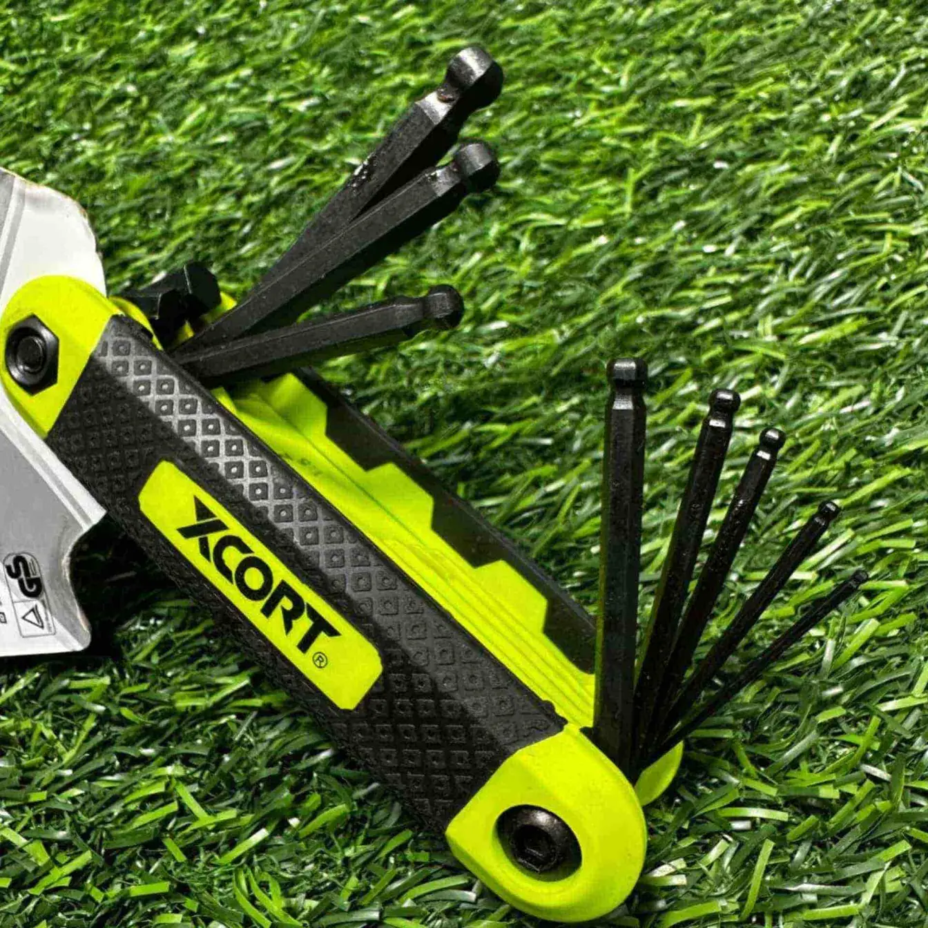 ست آچار آلن ته گرد تاشو ایکس کورت مدل SKU308-3016