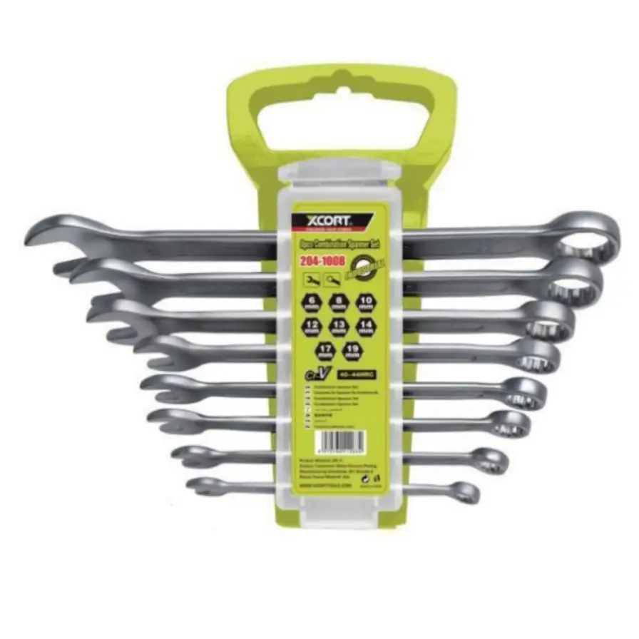 ست آچار تکسر رینگ 8 عددی ایکس کورت مدل SKU204-1008