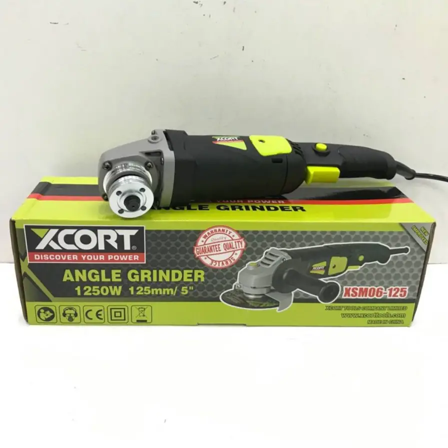 مینی فرز دسته بلند مشکی 1250 وات ایکس کورت مدل xsm06-125