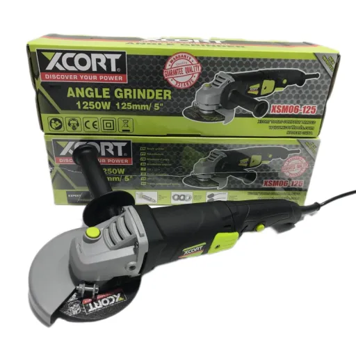 مینی فرز دسته بلند مشکی 1250 وات ایکس کورت مدل xsm06-125