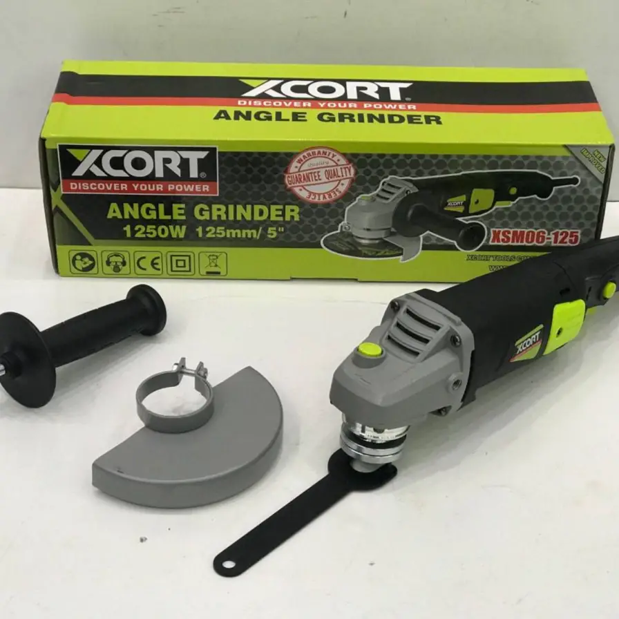 مینی فرز دسته بلند مشکی 1250 وات ایکس کورت مدل xsm06-125