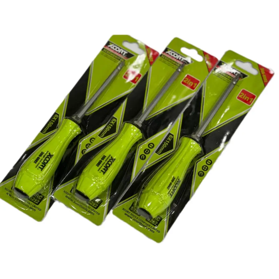 پیچ گوشتی تکی دوطرف تخت و چهار پهلوی مکانیکی ایکس کورت مدل306-6002